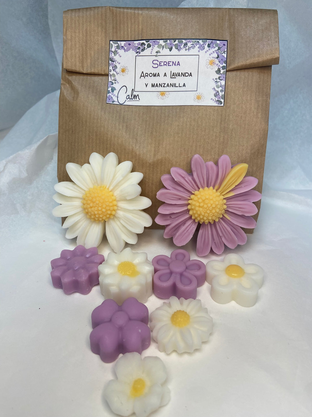 Wax Melt Lavanda y Manzanilla