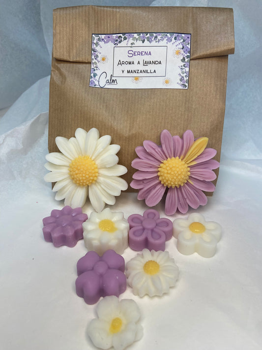 Wax Melt Lavanda y Manzanilla